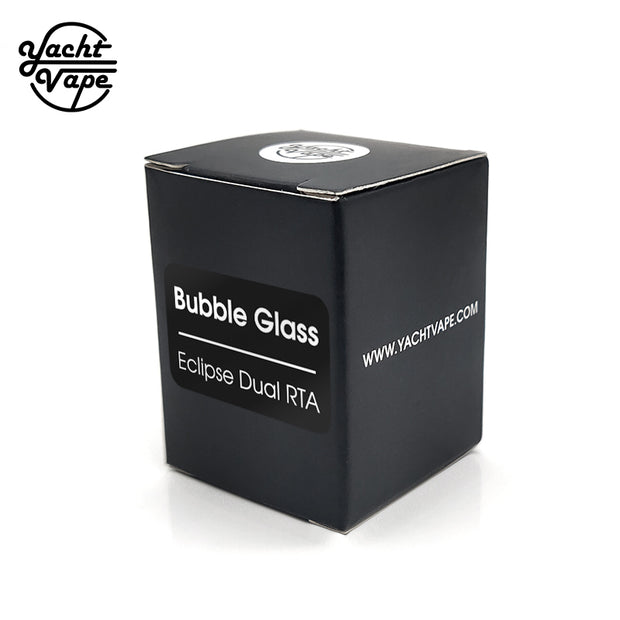 YACHTVAPE 5PCS BUBBLE GLASS FOR ECLIPSE DUAL RTA 6ML